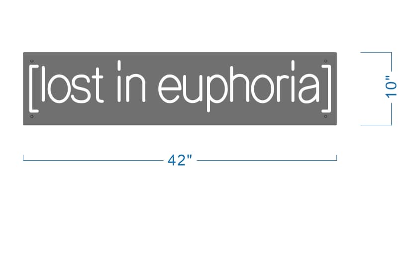 Lost in euphoria