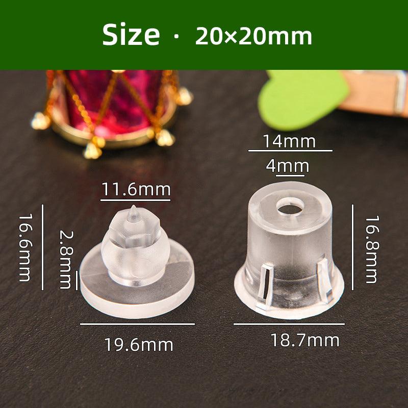 Clear Plastic PC Standoff Invisible Advertising Nail