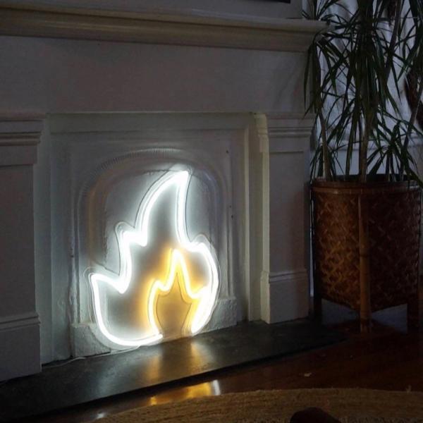 FLAMES neon signs