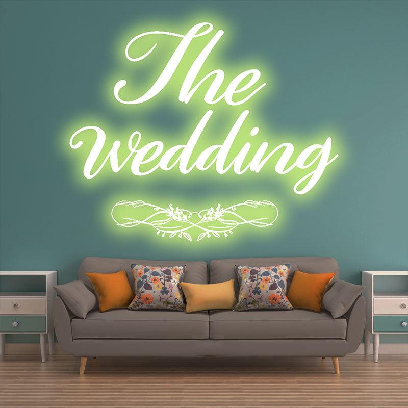 Personalized Custom Wedding Neon signs  | Exclusive Name & Color Choice | Beautiful Wedding Theme Decoration ”