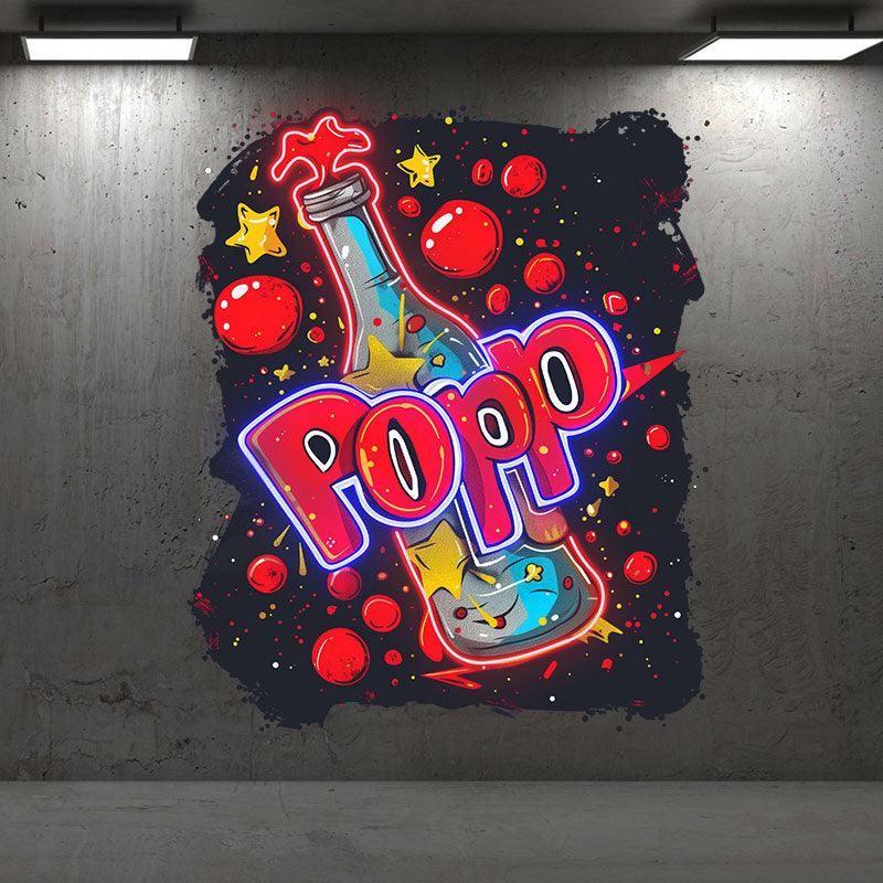Festive atmosphere POP wine bottle LED neon neon signs  light - Red Bubble Decoration Light | Creative Home, Party, Celebration Gifts