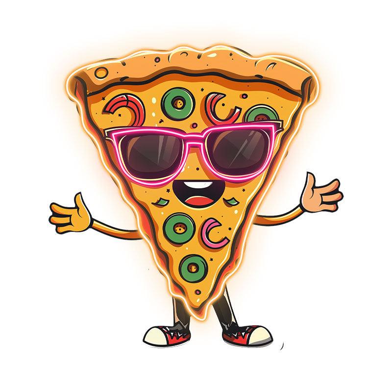 Funny Pizza Neon signs Lights - LED Lights, Smiley Face in Sunglasses Design, Creative Home Decor, Perfect Party Vibe