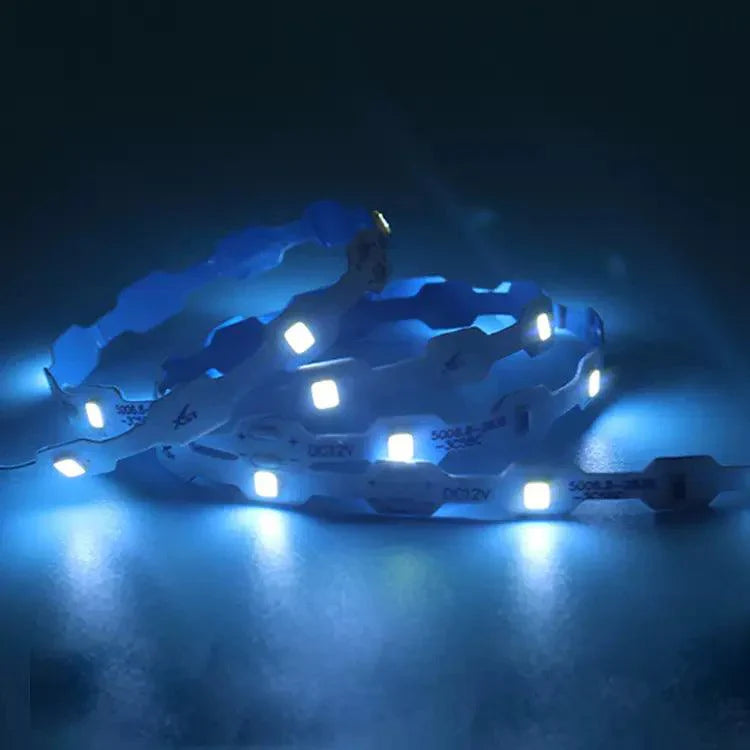 30Leds C7230 Waterproof DC12V  White light strip series IP67