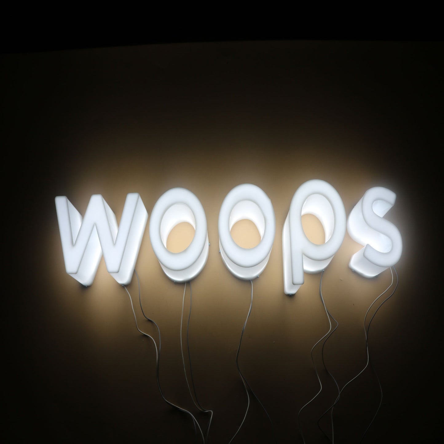 Shopping Mall led illuminated sign 3d acrylic channel letters full-lit letter exterior led sign