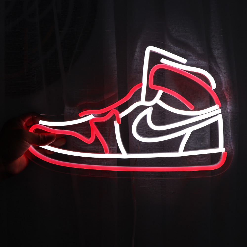 sport shoes neon sign, led neon flex sign,neon signs for sale, faux Neon Signs.