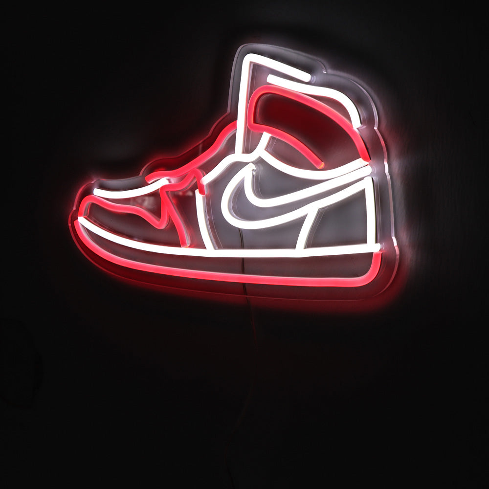 sport shoes neon sign, led neon flex sign,neon signs for sale, faux Neon Signs.