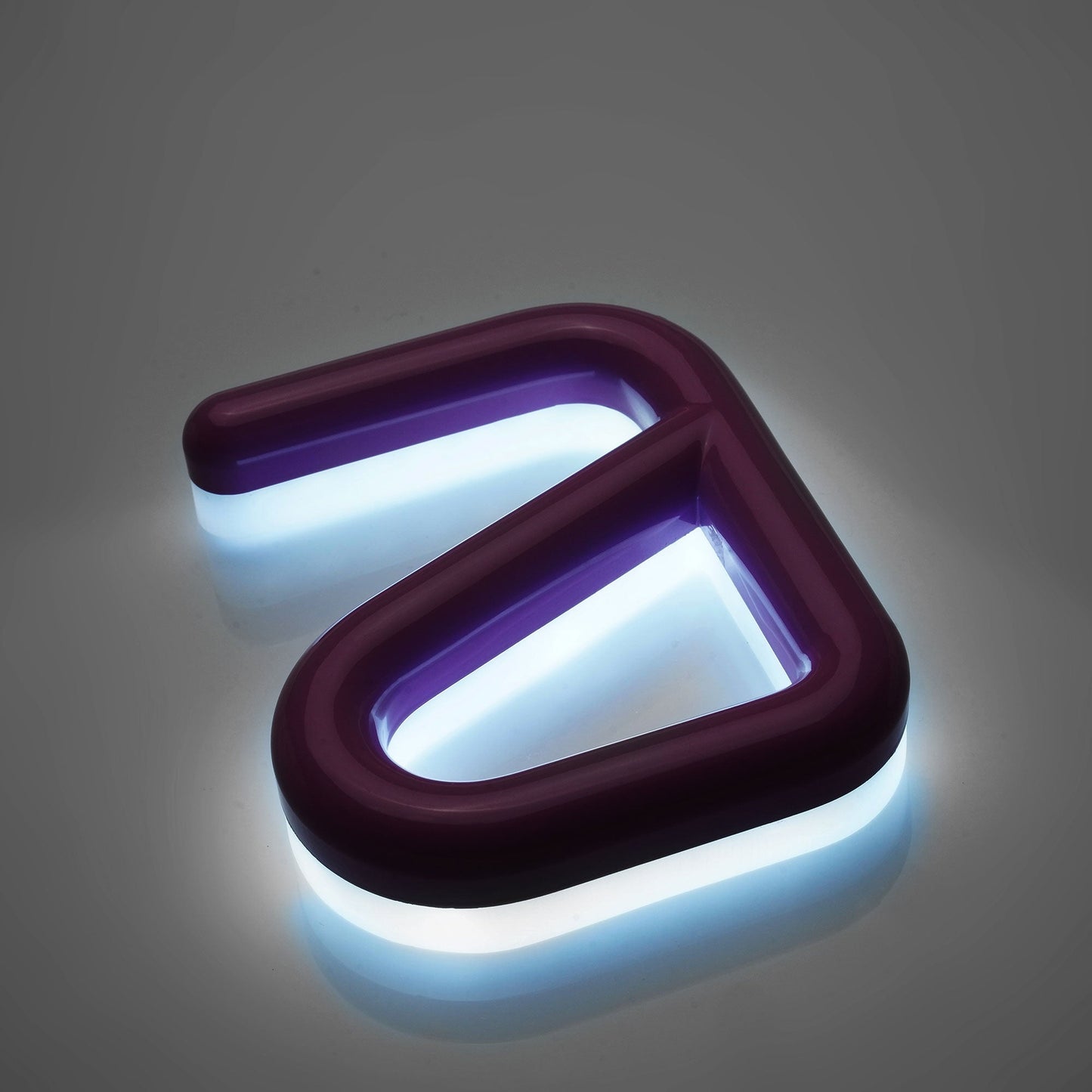 Custom Illuminated Acrylic Letters Restaurant Indoor Sign Backlit Acrylic Neon Letters Sign