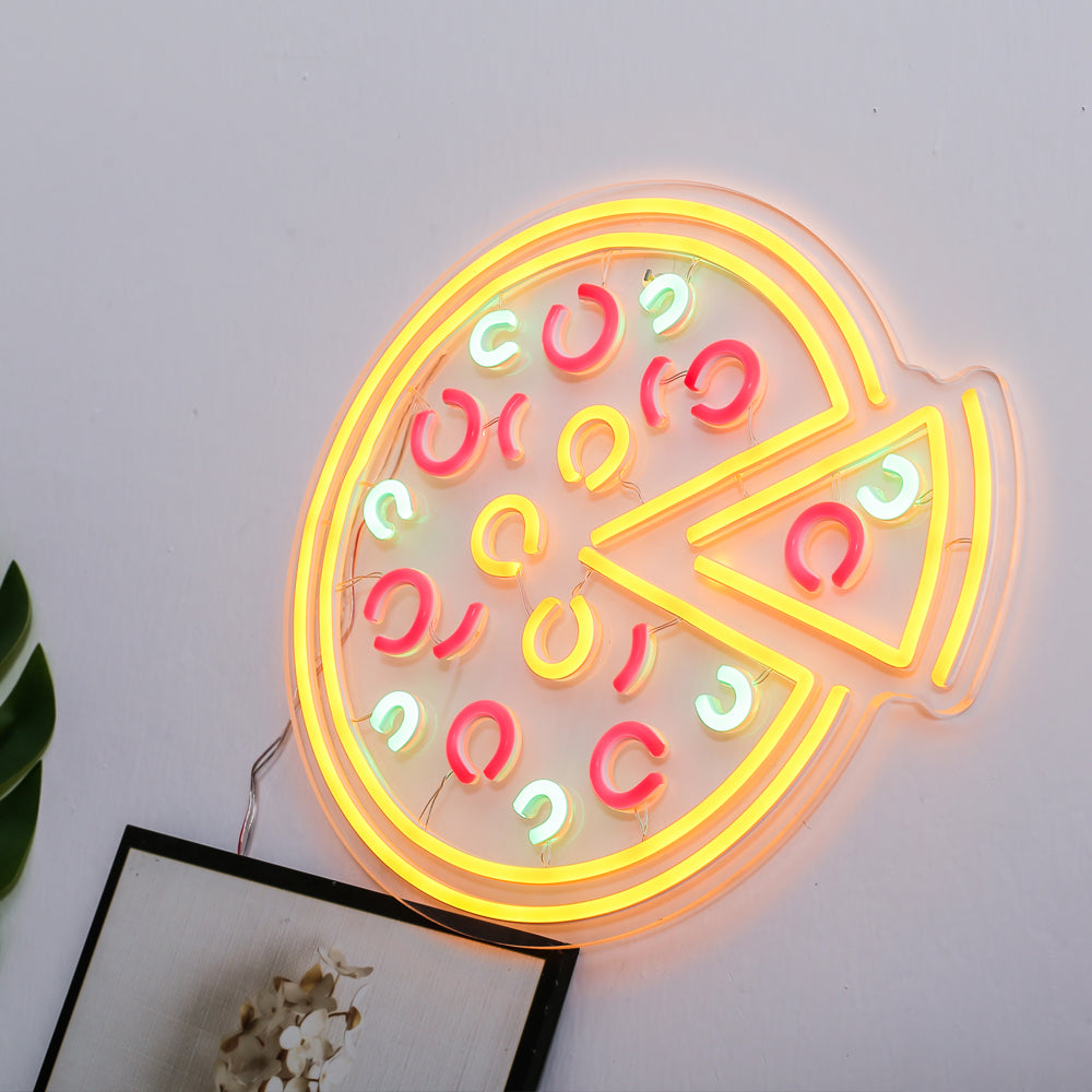 Pizza neon sign, led neon flexible sign board,energy-efficient neon sign