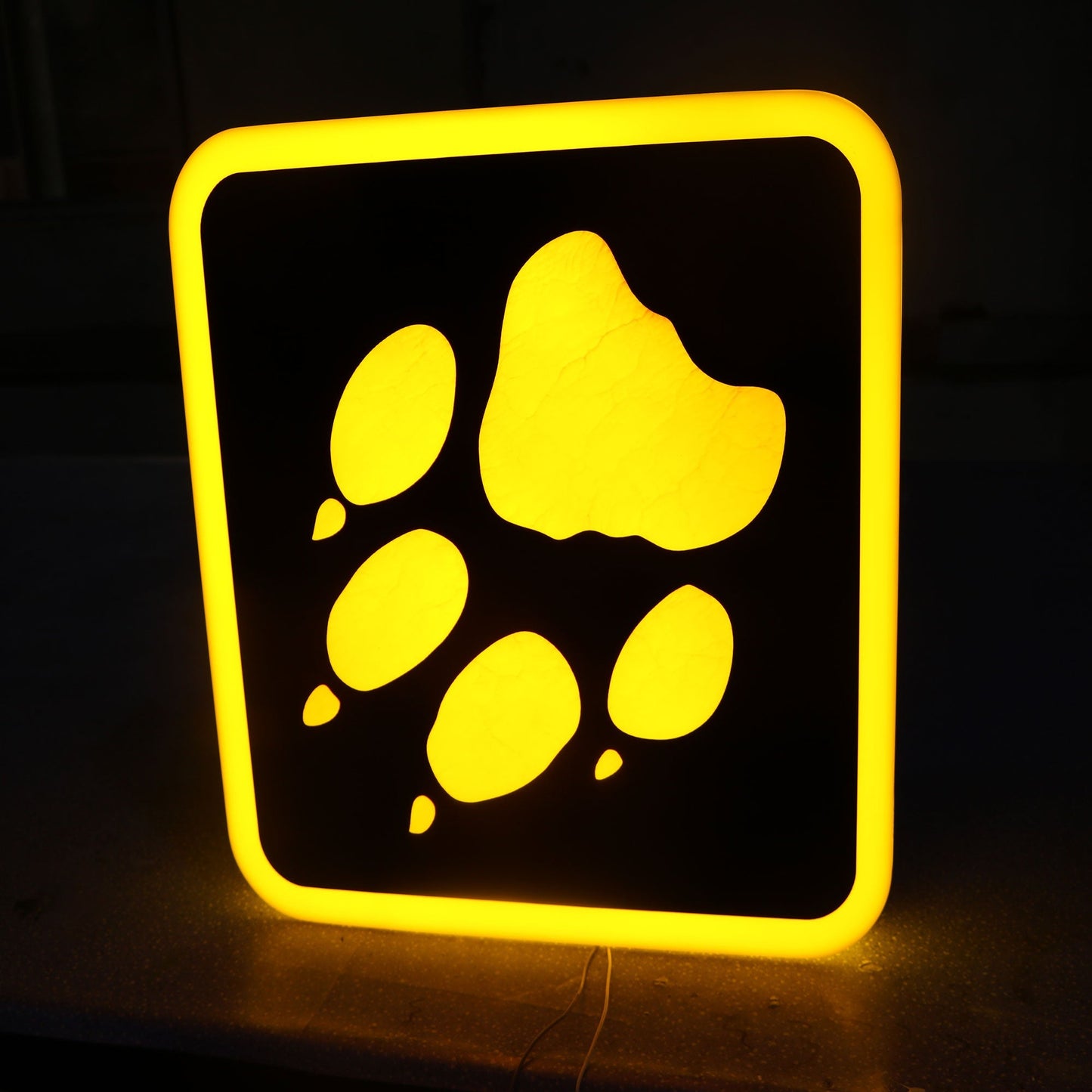 Wall Mounted Light Box Square Led Full Illuminated Acrylic Waterproof Lightbox with Painting
