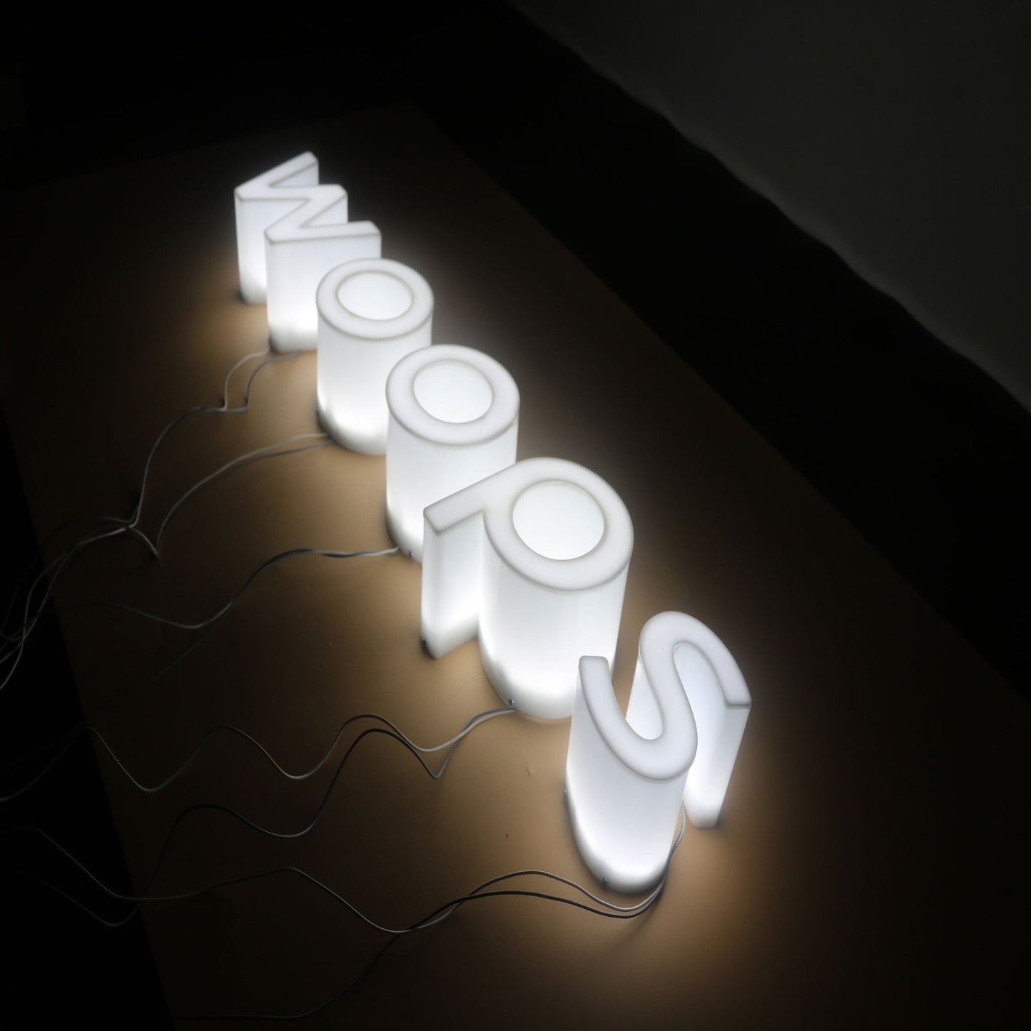 Shopping Mall led illuminated sign 3d acrylic channel letters full-lit letter exterior led sign