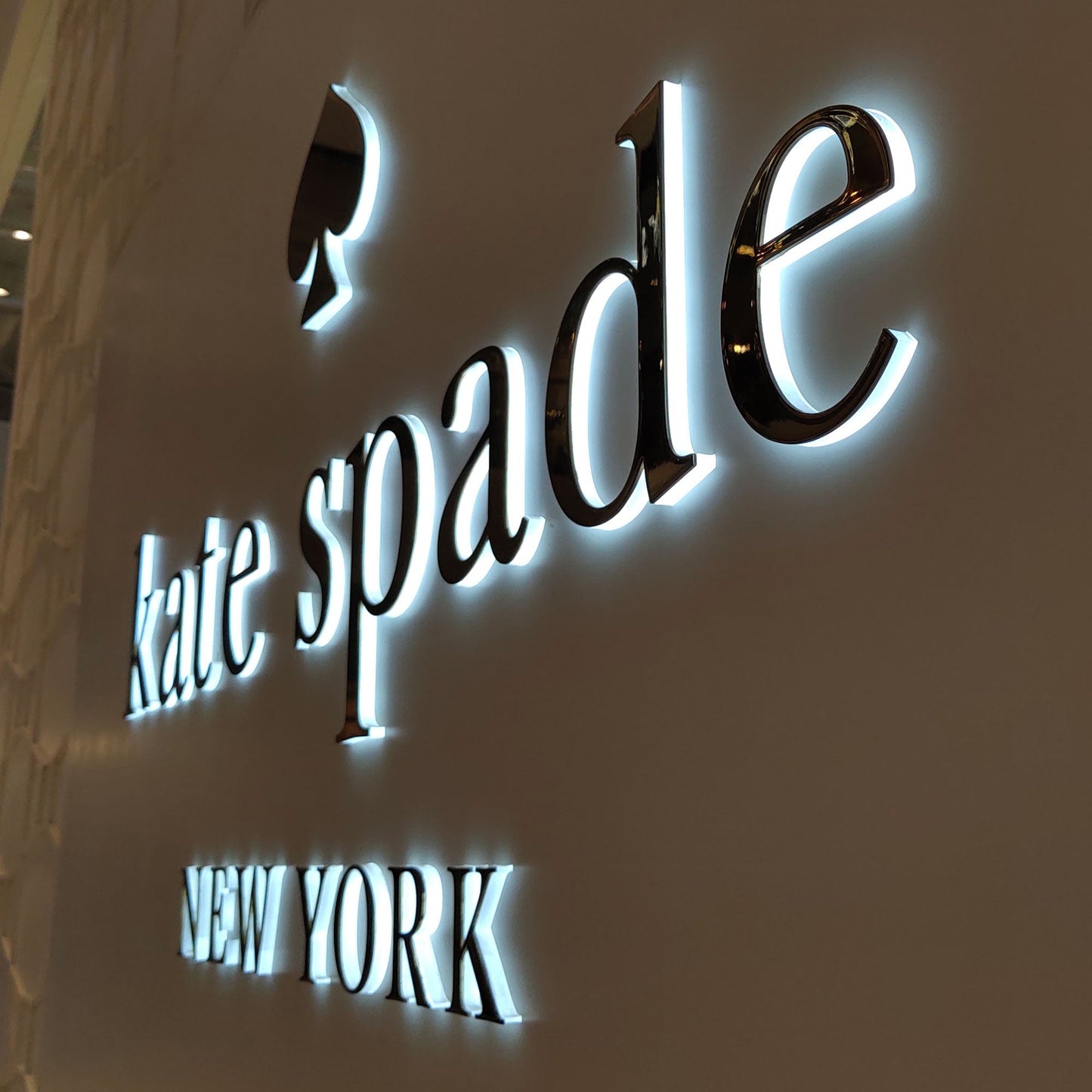 Custom Business Sign Lighted Outdoor Waterproof Metal Letters Backlit 3D Wall Acrylic Letter