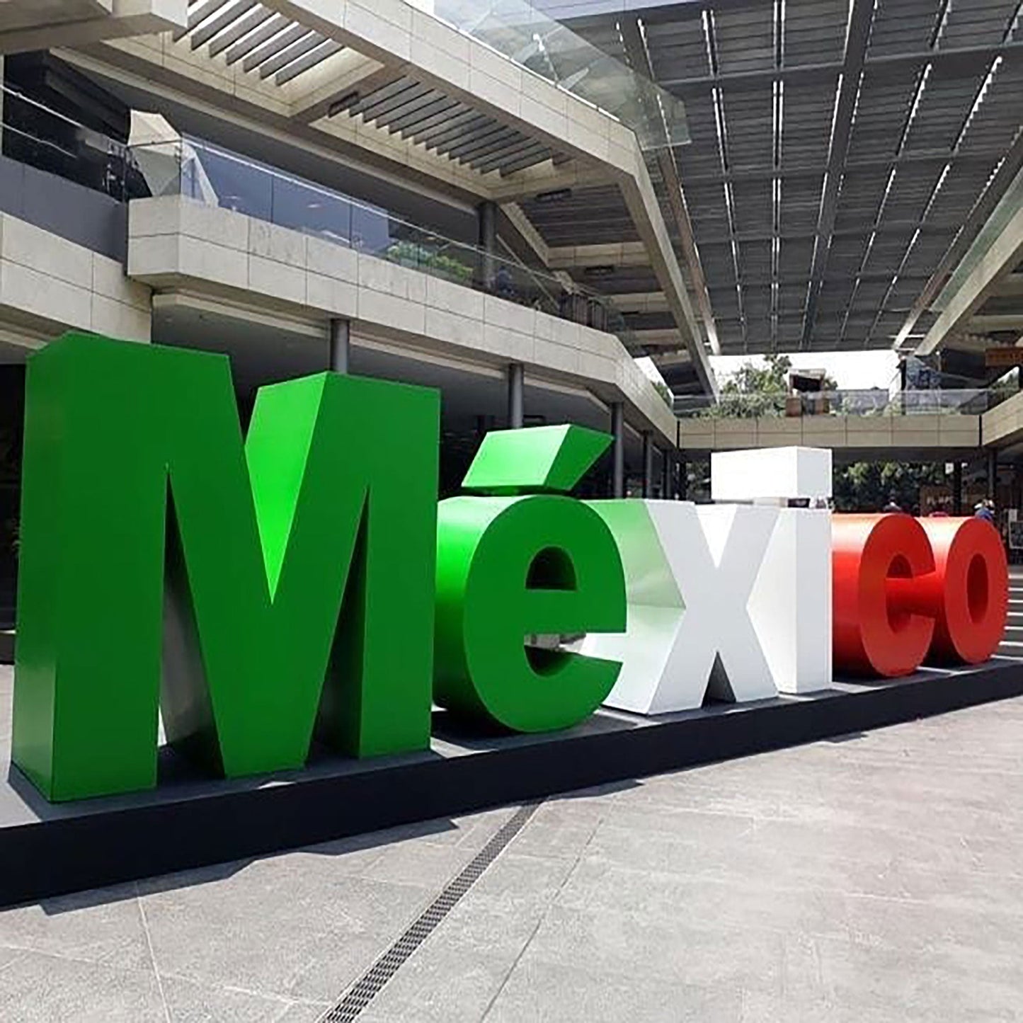 Customized personalized 3D stainless steel double-sided three-dimensional floor free standing letters sign for park and square