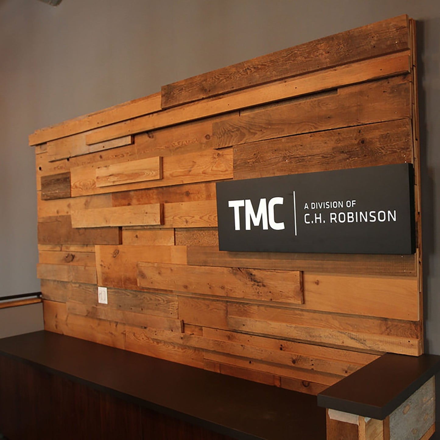 Illuminated Business Signs 3d Acrylic Led Frontlit Lightbox Reception Indoor Wall Mounted Company Logo Signboard
