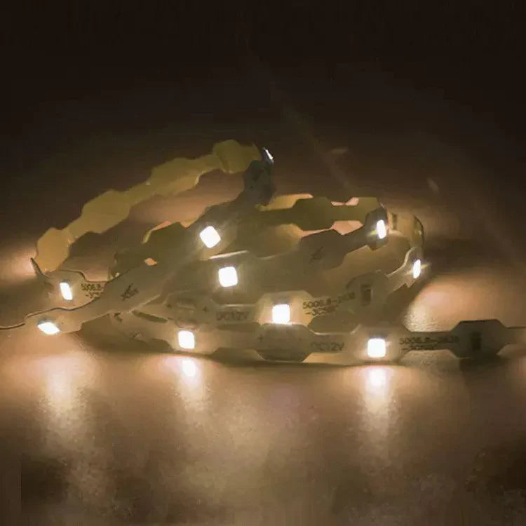 30Leds C7230 Waterproof DC12V  White light strip series IP67