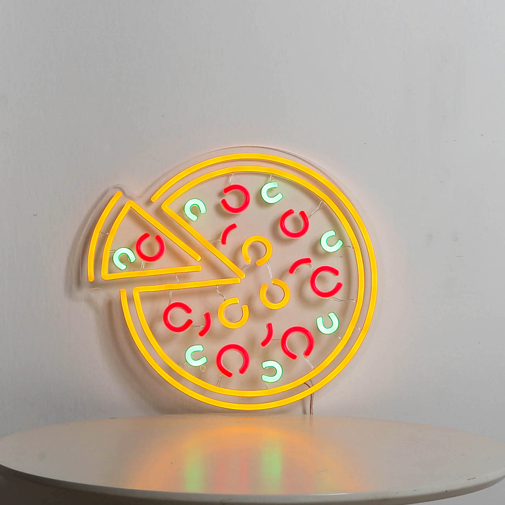 Pizza neon sign, led neon flexible sign board,energy-efficient neon sign