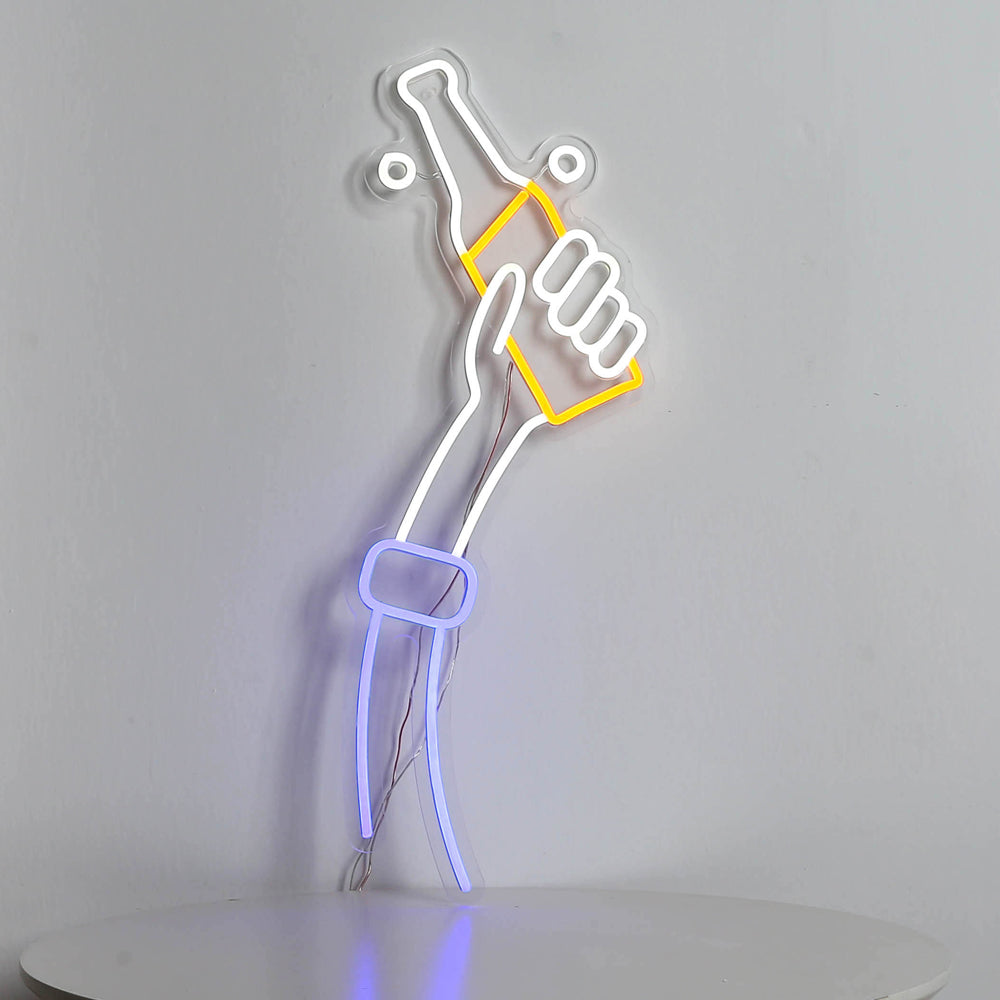 "Cheers" neon sign, led flexible neon sign, wall mounted neon sign for pary