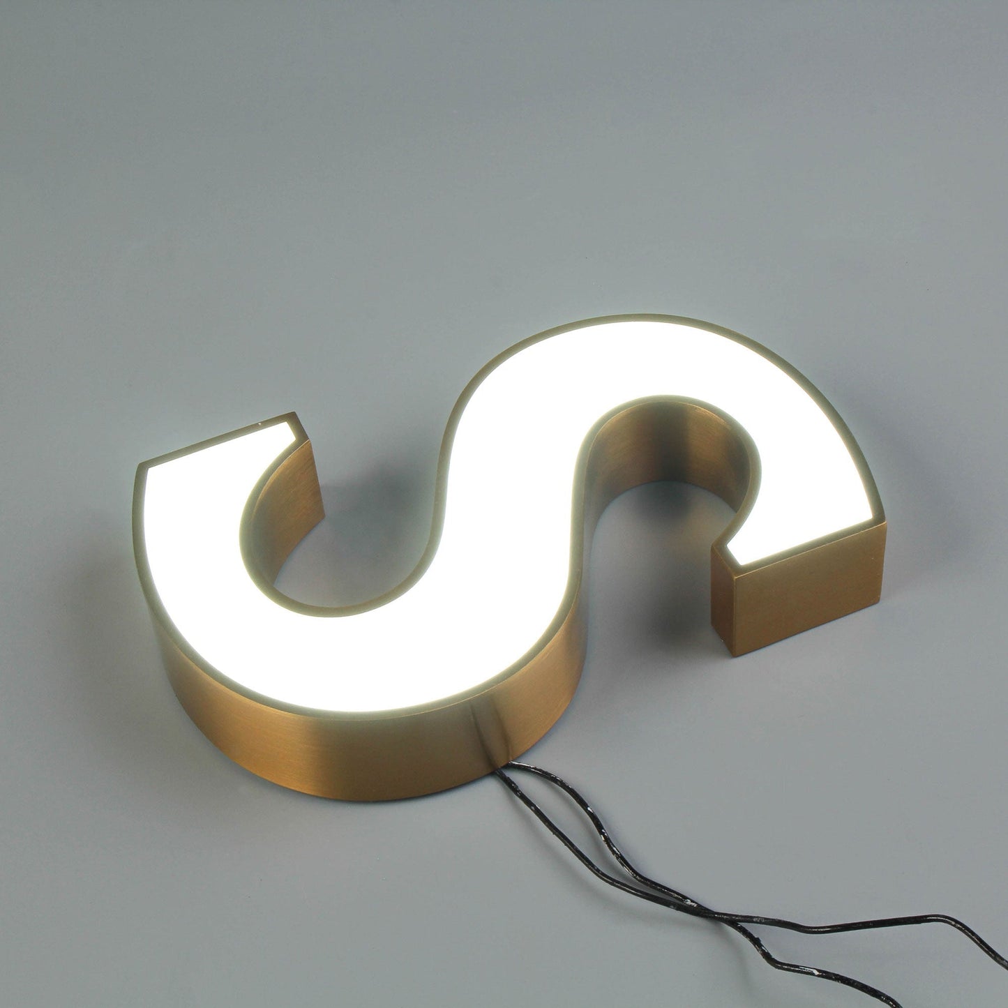 Exterior 3D Channel Letter Sign Laser Cut Letter Signages Frontlit Trimcap Led Logo Letters
