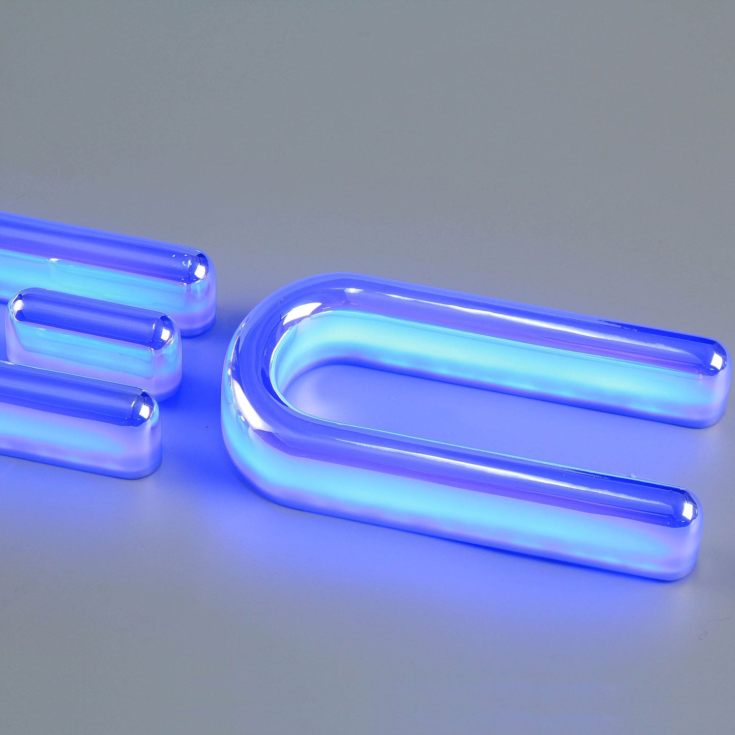 Storefront Full Lit Sign 3D Illuminated Light Up Acrylic Letters Office Lobby Salon Decor
