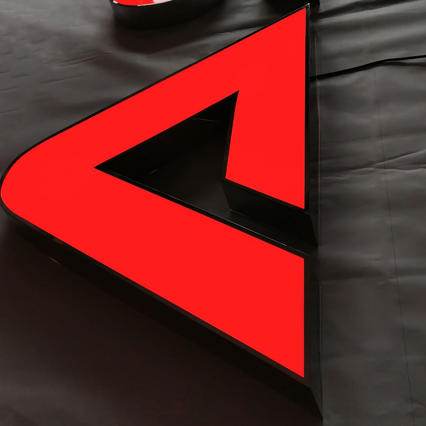 Custom building sign shop name signboard free design led channel letter frontlit letters store sign for business outdoor