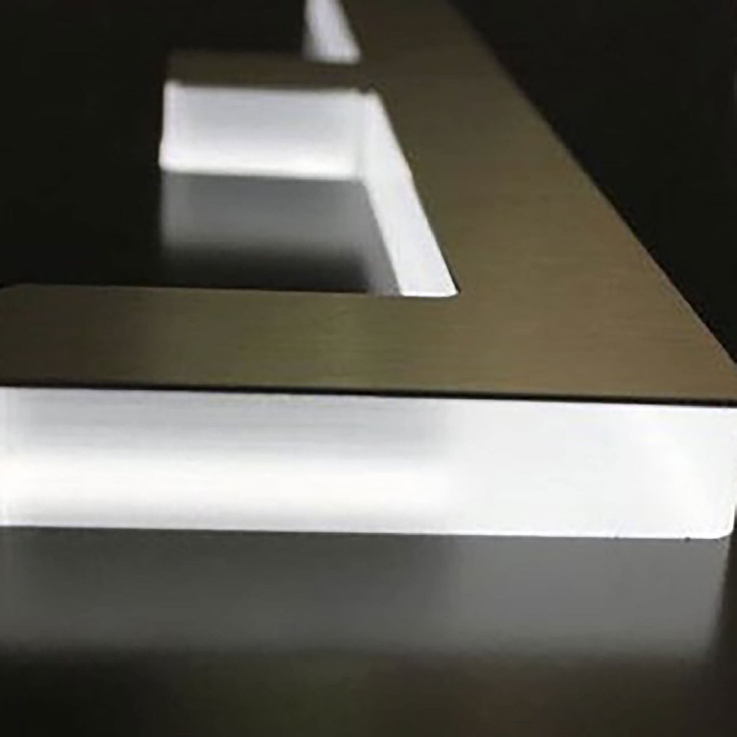 Outdoor Signboard Shopfront Signs Light Boxes 3D Led Business Sign Acrylic Raised Cabinet Sign