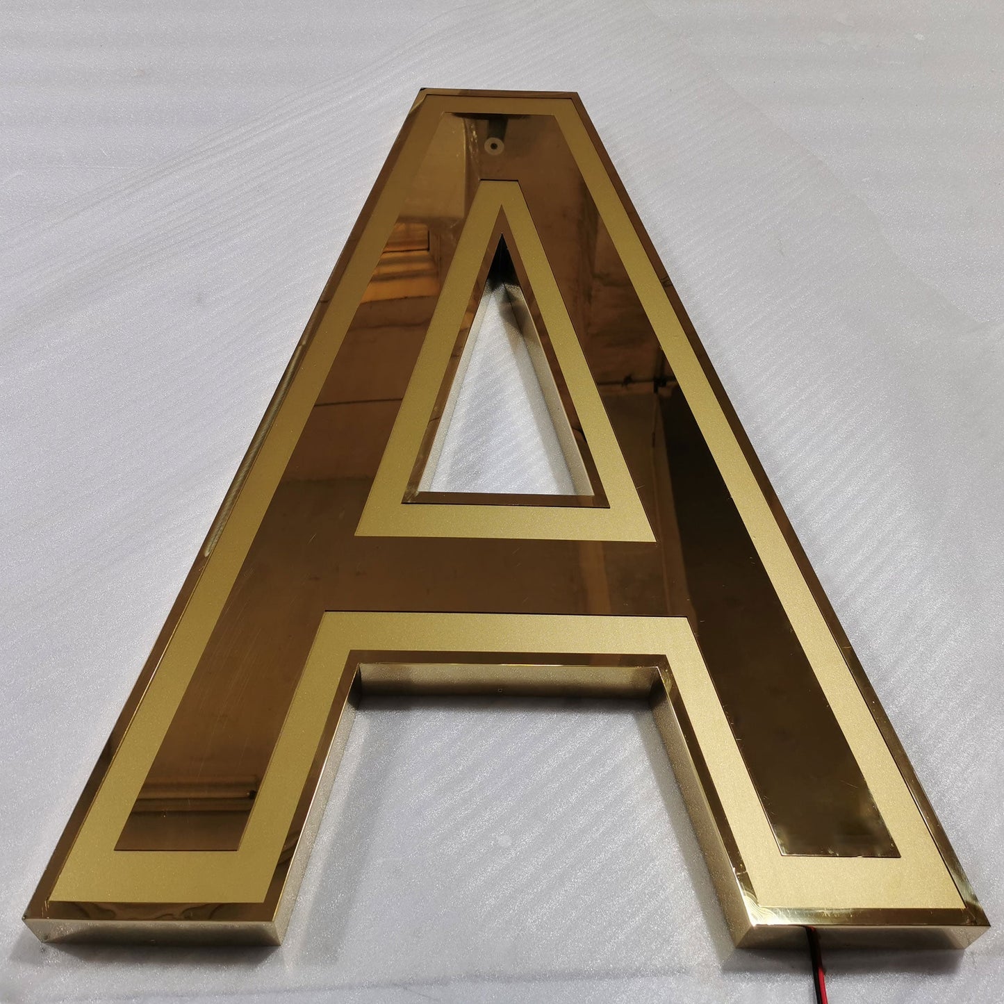 Custom Made Frontlit Led Channel Letter Sign Face Illuminated 3D Letter Company Name Logo