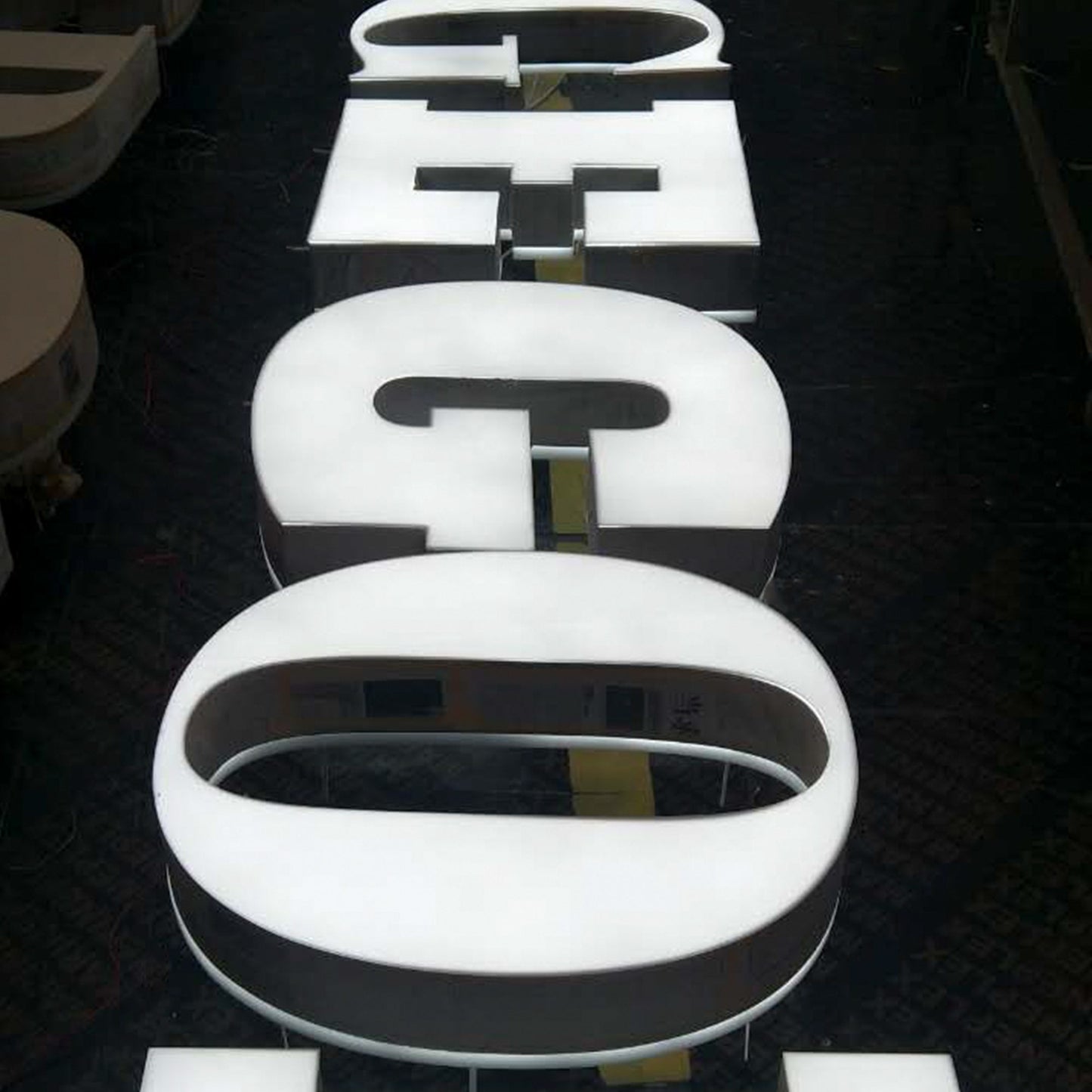 3D Double Sided Lighted Waterproof Led Sign Business Logo Company Logo Acrylic LED Illuminated Sign