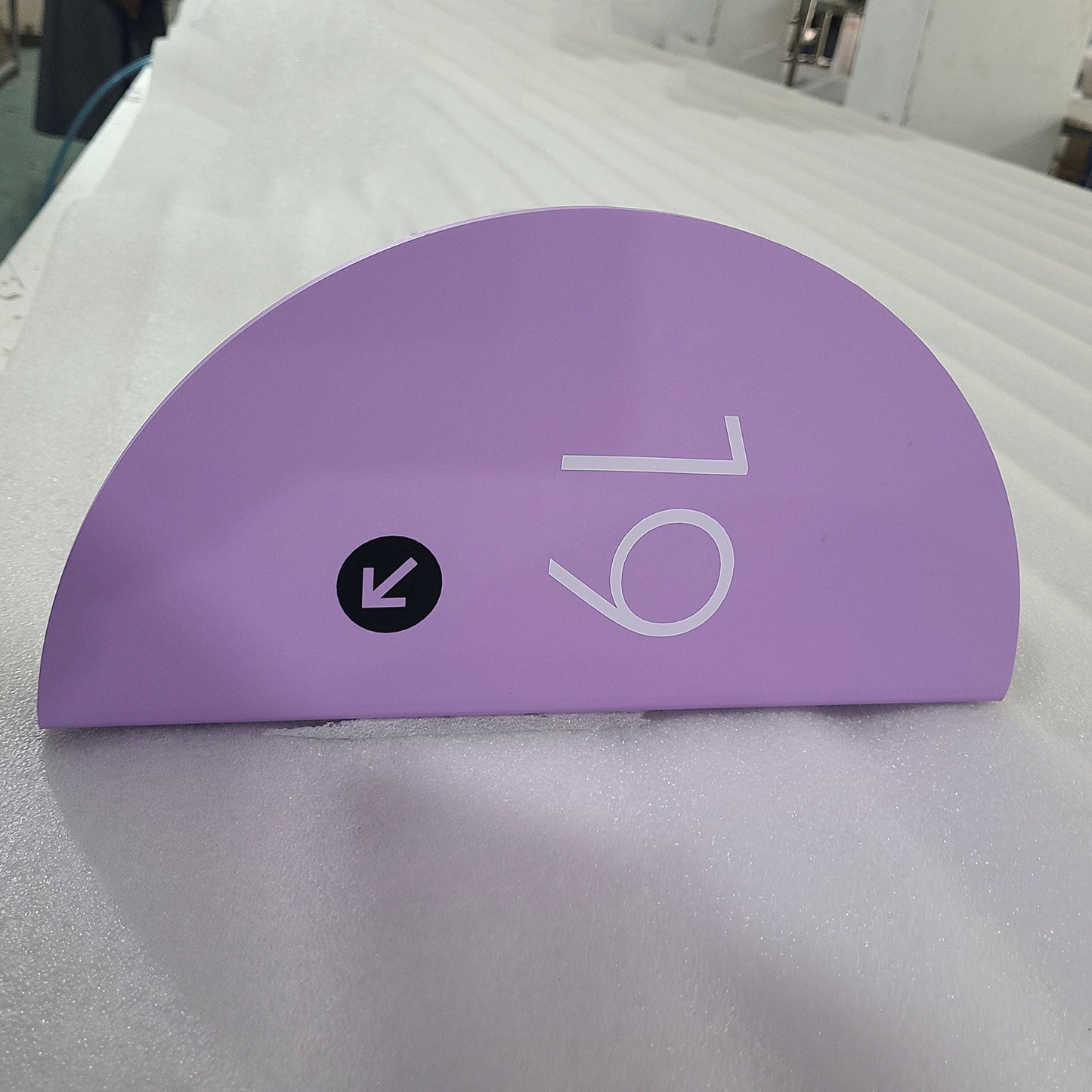 Interior Acrylic Room Number Sign Plastic Wall Plate Sign Apartment House Number Door Plate Sign Hotel Directional Signs