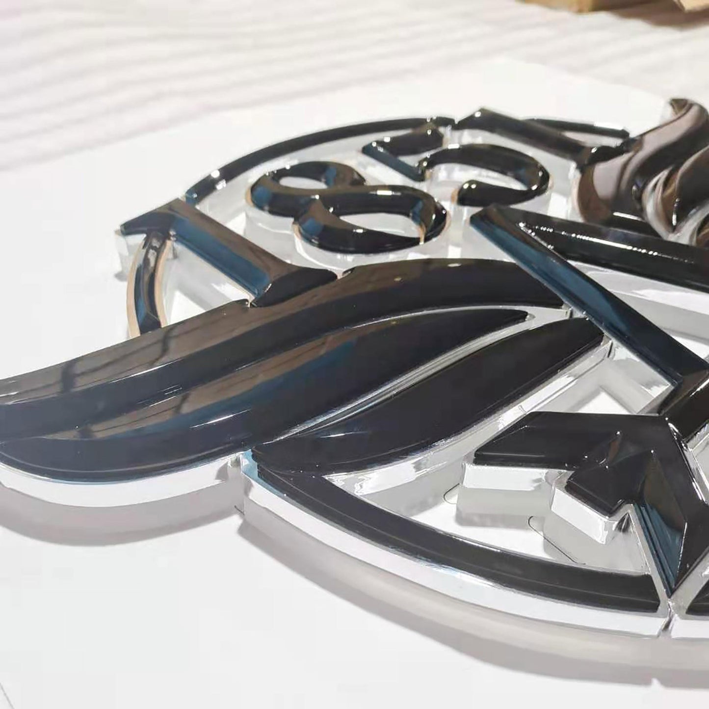 3d Illuminated Channel Signs Letters Custom Led Backlight Acrylic Sign Stainless Steel Channel Letters