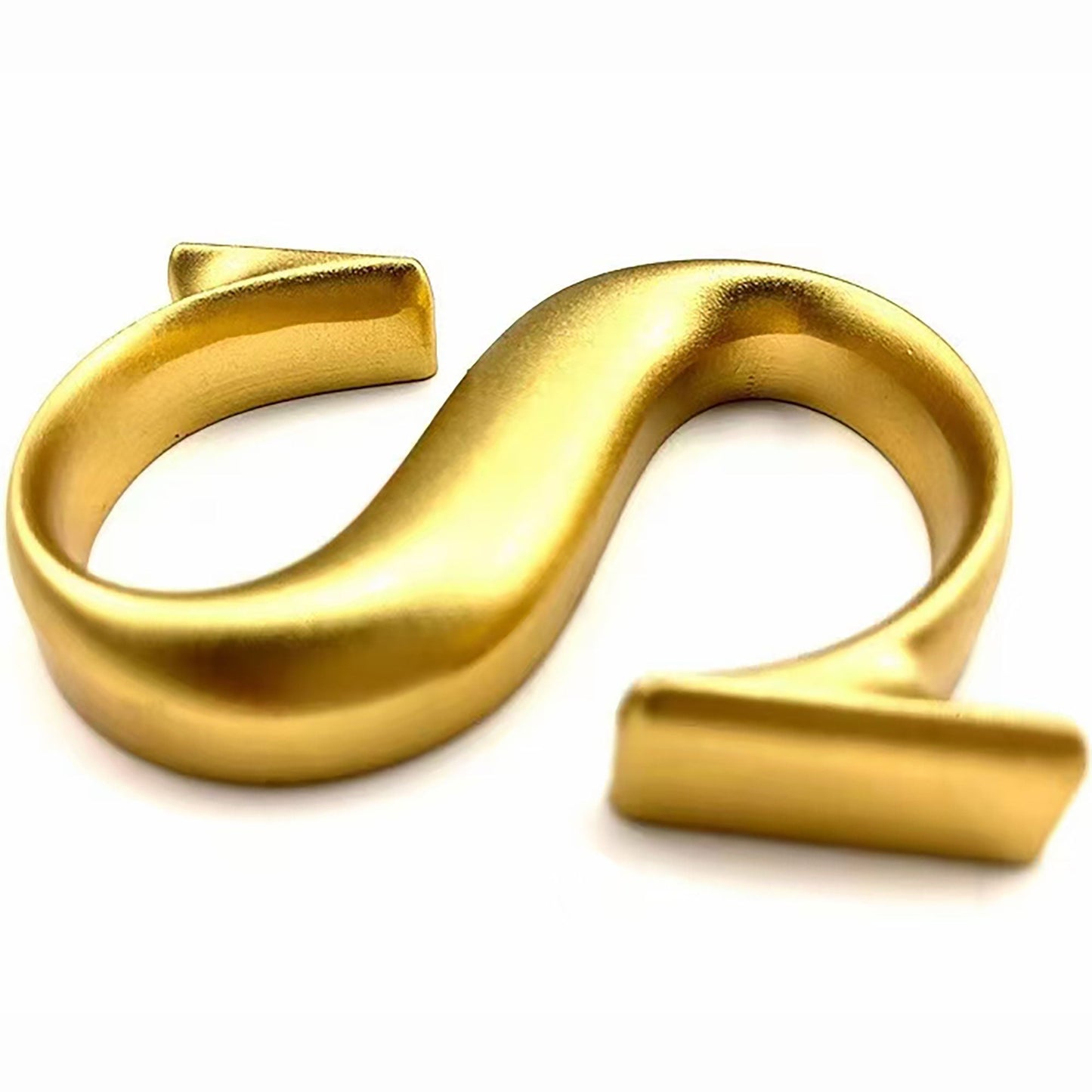 Custom gold finish aluminum cut letters indoor office wall signs engraved silver metal letters
