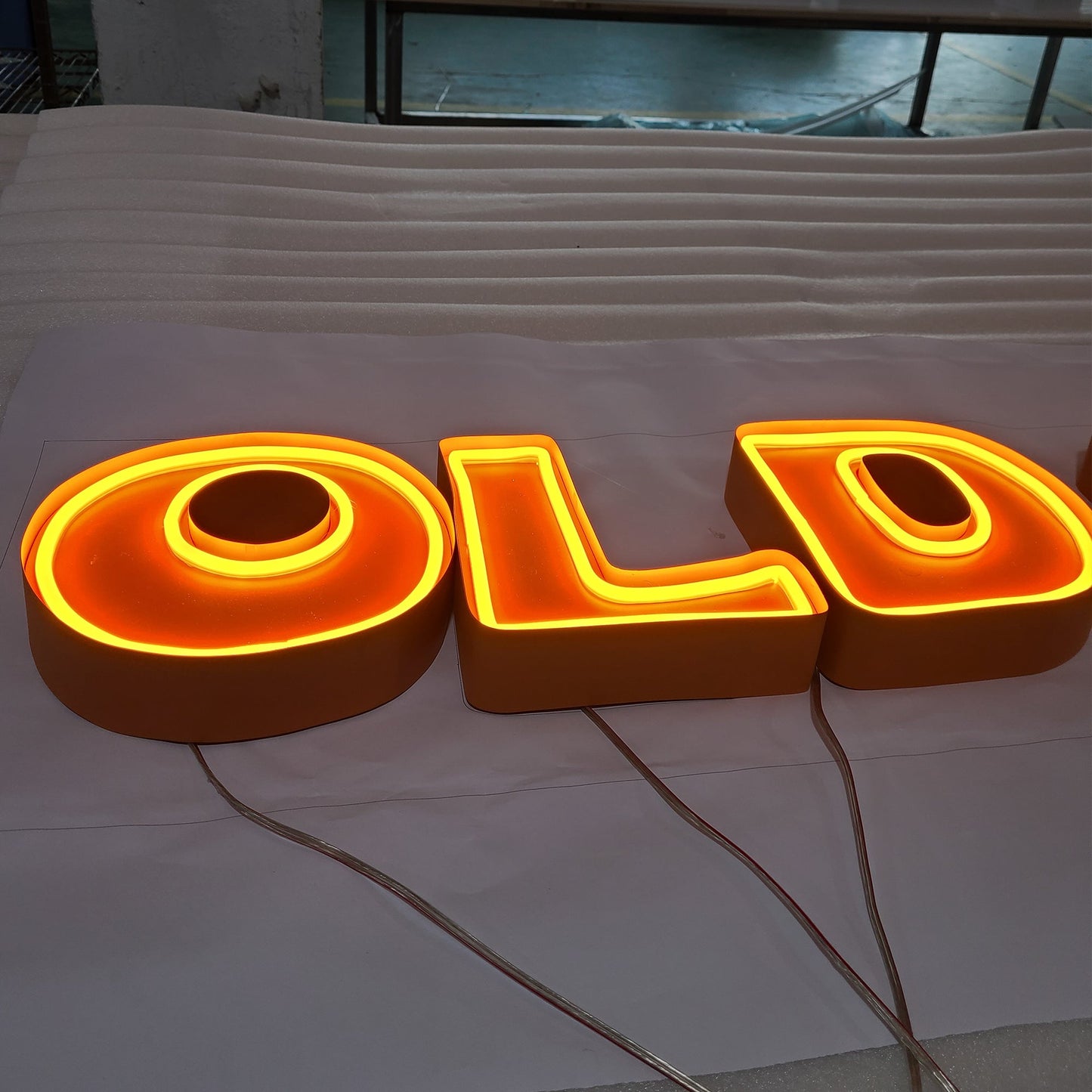 Waterproof led business signs custom flexible neon lights with metal channel decorative led neon signs