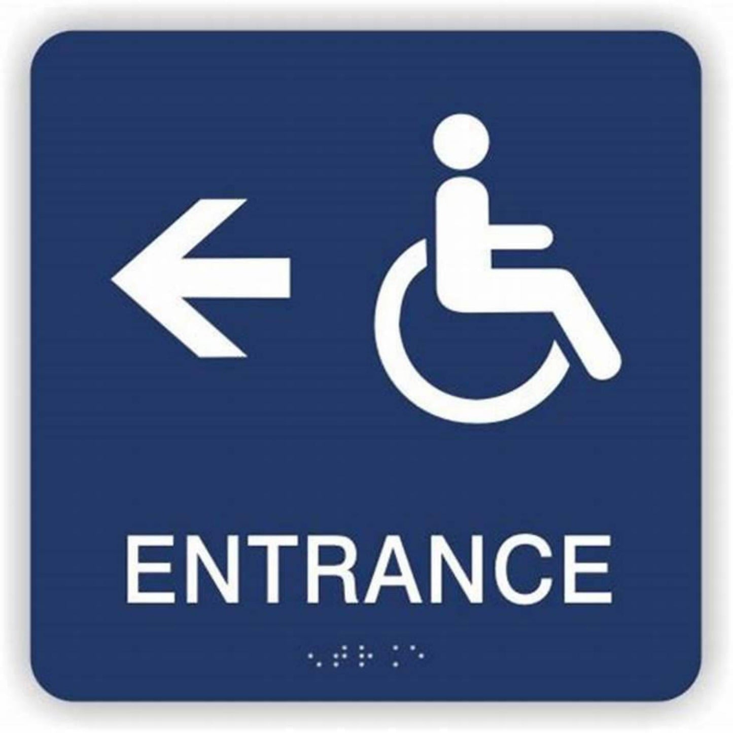 Interior signgae ADA sign raised letters wayfinding office building sign wall conference room sign braille signage