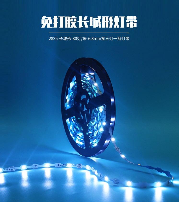 30Leds C7230 Waterproof DC12V  White light strip series IP67