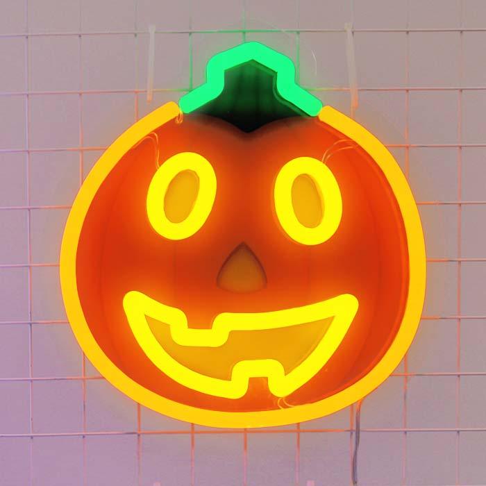 Halloween Emojis neon signs