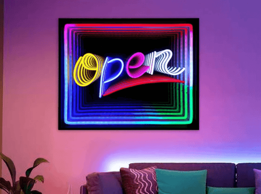 Open Sign - LED Infinity