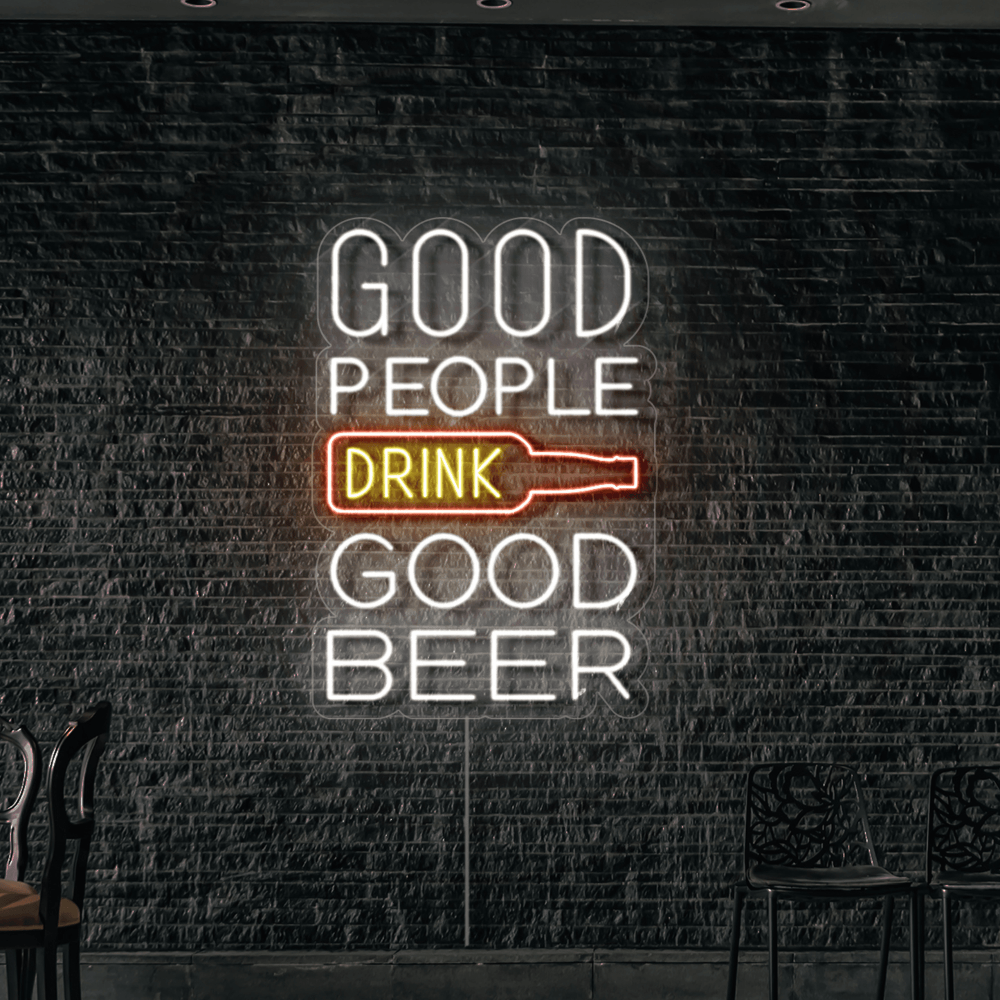 Drinks Neon Sign