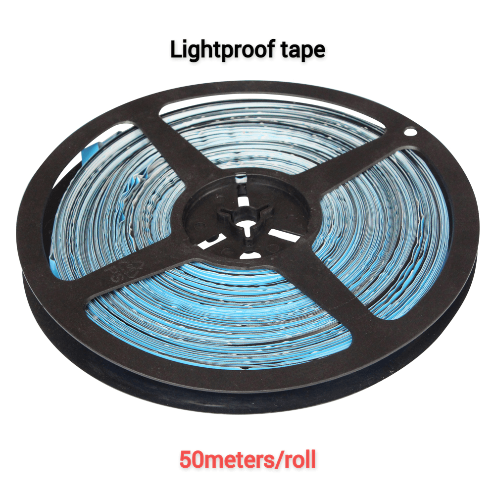 Light blocking tape for 2nd generation separate LED strips